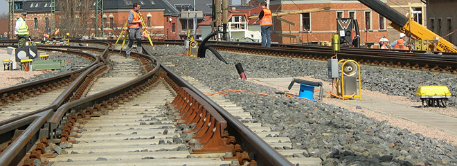 Bahnbaustellen – Planung, Sicherung, Logistik